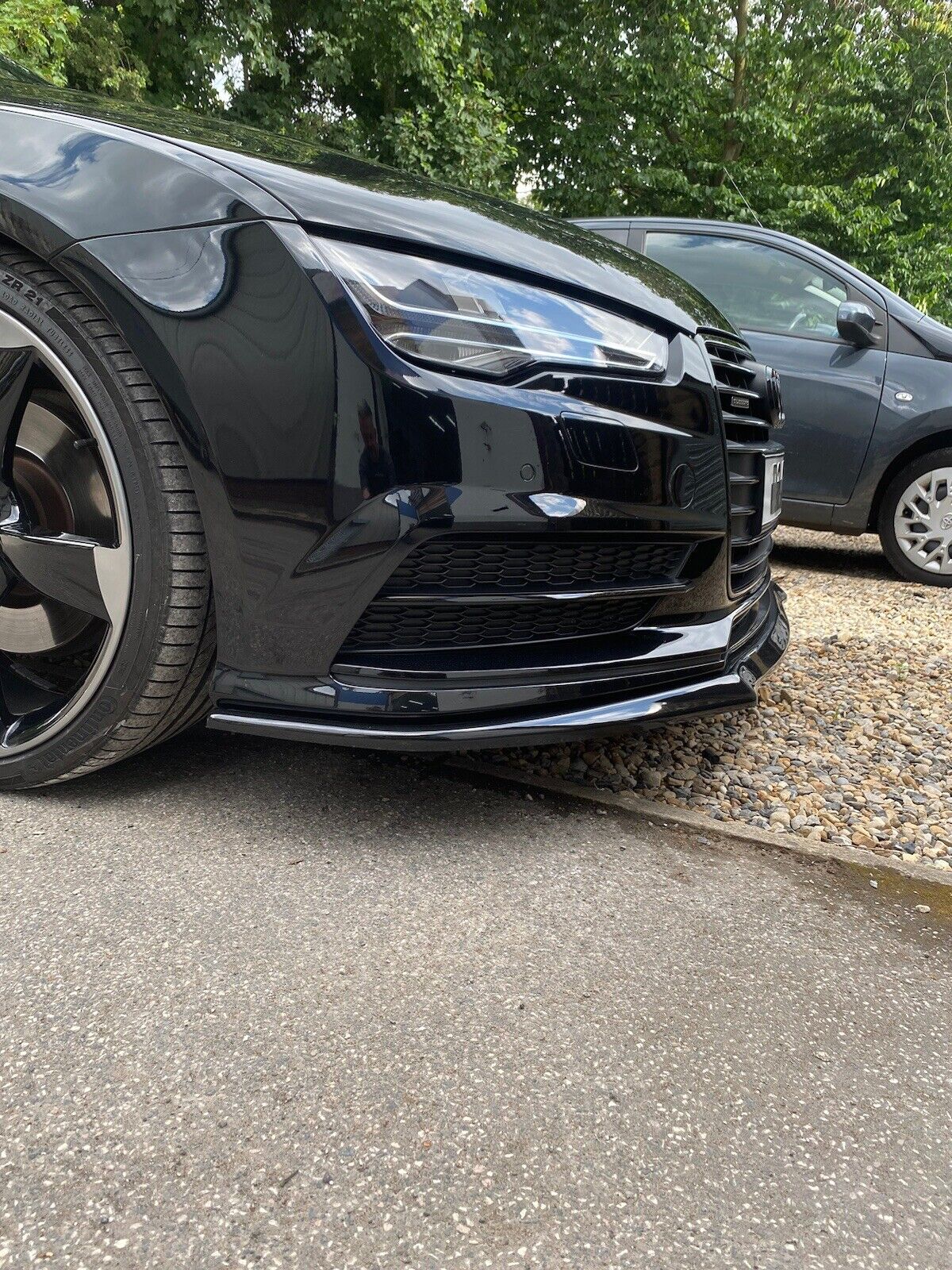 Splitter Anteriore AUDI S7 / A7 S-Line C7 FL 2014-2017 Con ABE TÜV