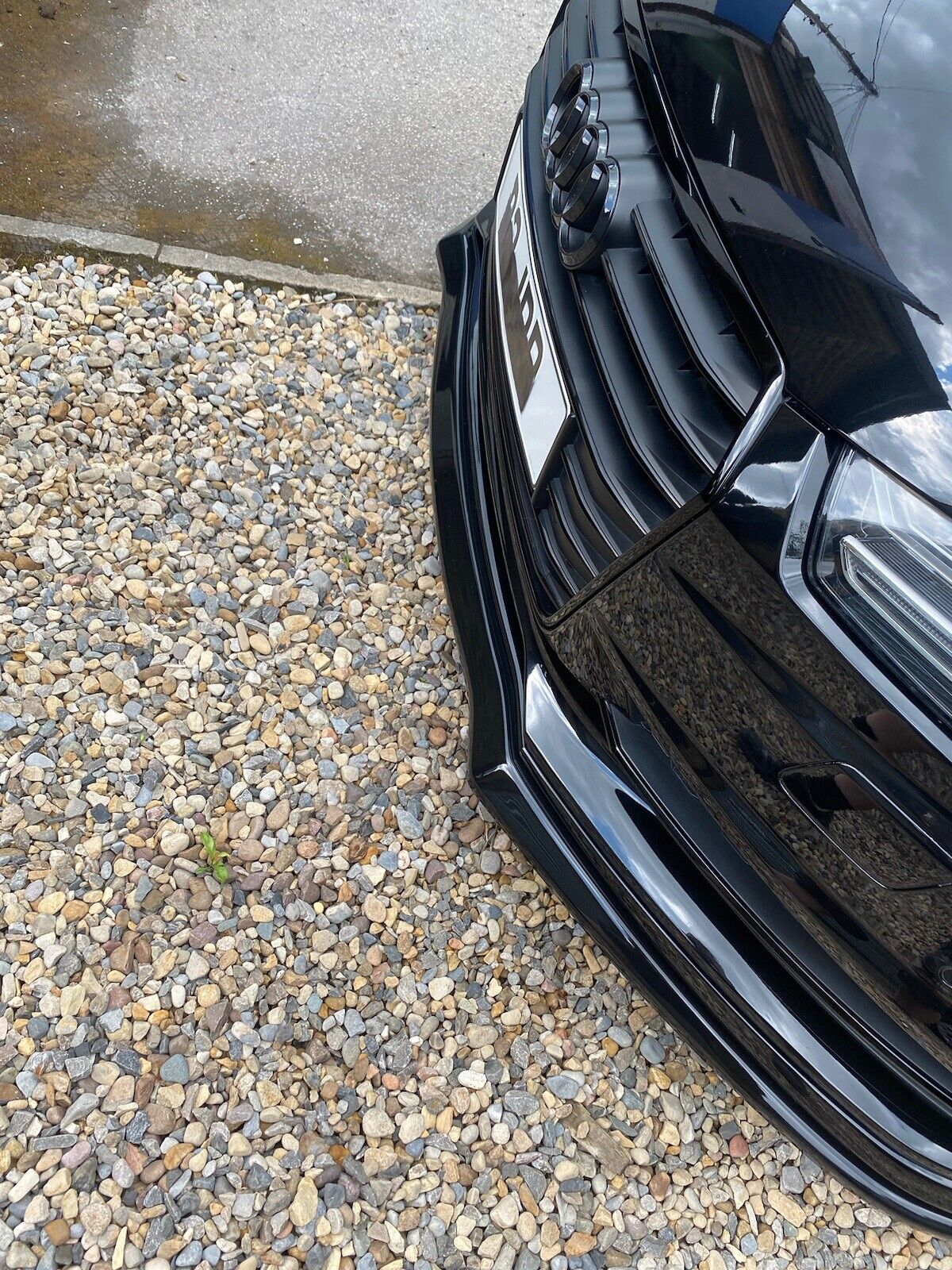 Splitter Anteriore AUDI S7 / A7 S-Line C7 FL 2014-2017 Con ABE TÜV