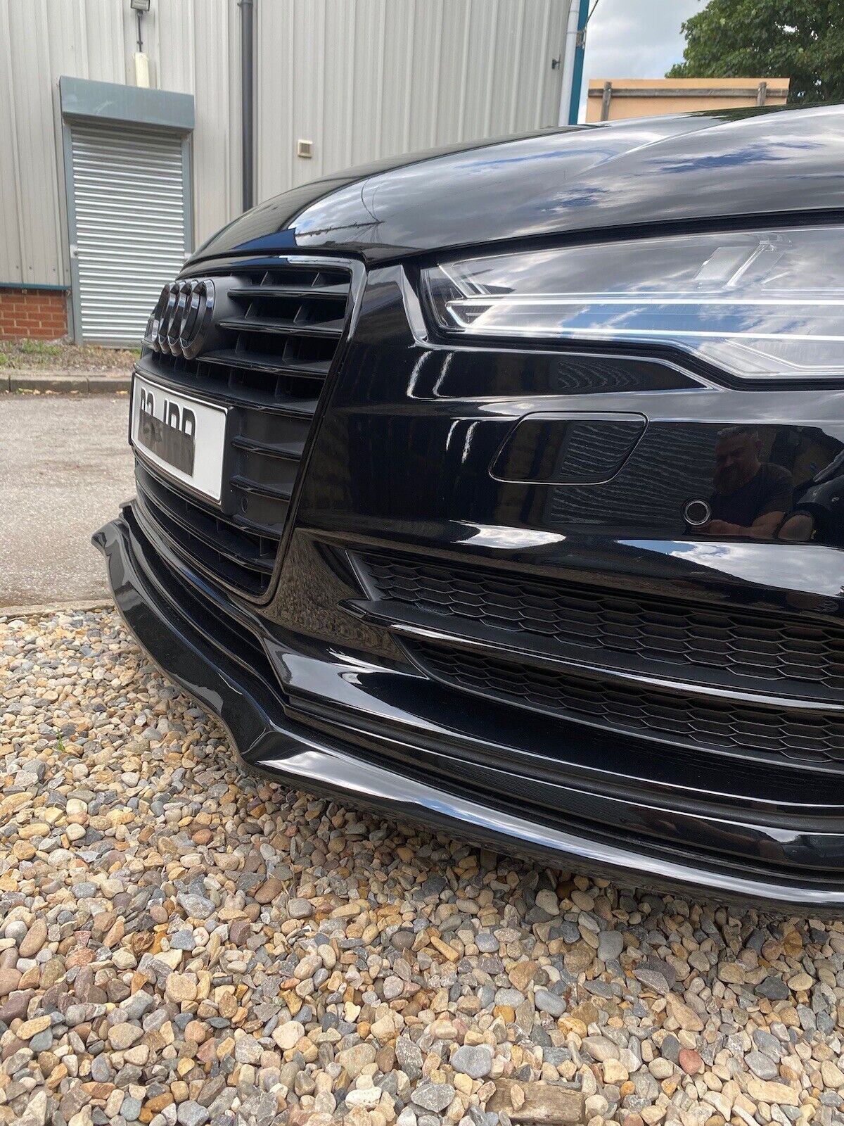 Splitter Anteriore AUDI S7 / A7 S-Line C7 FL 2014-2017 Con ABE TÜV