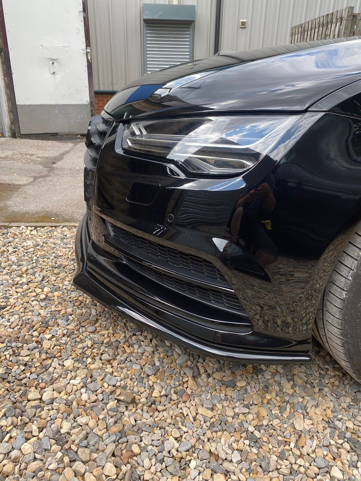 Splitter Anteriore AUDI S7 / A7 S-Line C7 FL 2014-2017 Con ABE TÜV