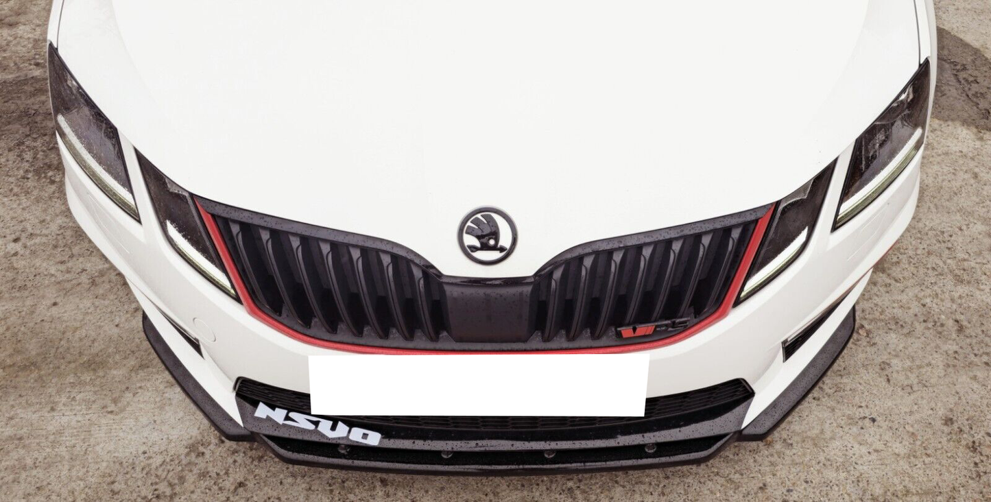 Splitter adatto per ⭐⭐SKODA Octavia RS MK3 2013-2016 ⭐⭐