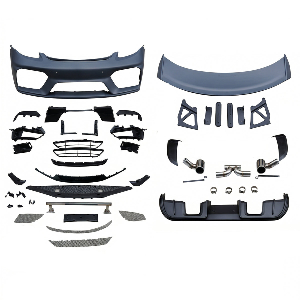👉BodyKit Carrozzeria Stile GT4 Porsche 718 Boxster Cayman 982 (17-23)👈