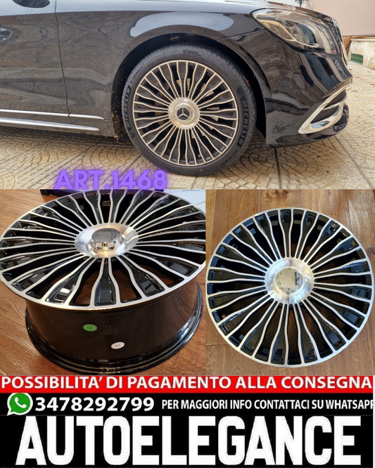 CERCHI IN LEGA 19"-20" ADATTI PER MERCEDES-BENZ CLASSE S W222 LOOK MAYBACH