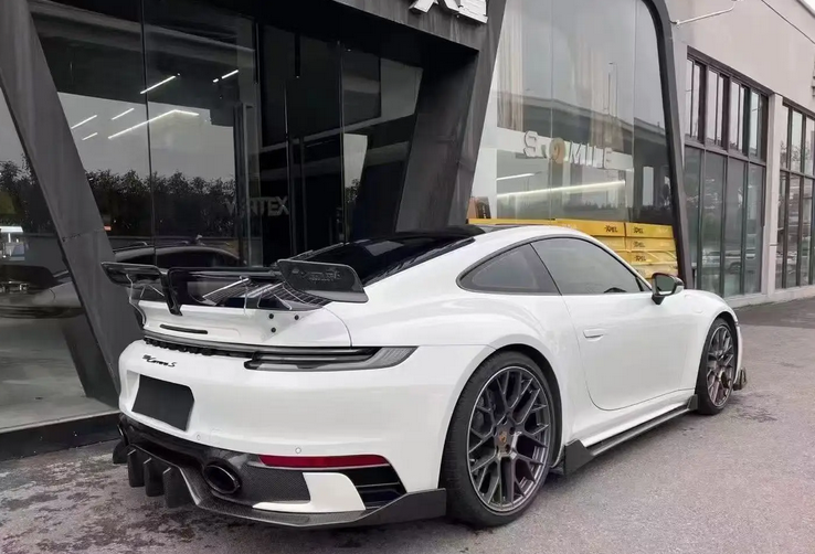 ART.4902 SPLITTER  POSTERIORI Porsche 911 992 2019-2023