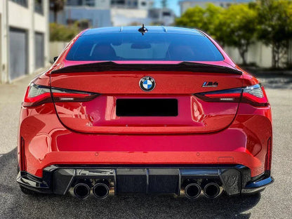 💫ART.6843 Spoiler Posteriore M4 Look per BMW 4 (G23) Cabrio 2020+💫