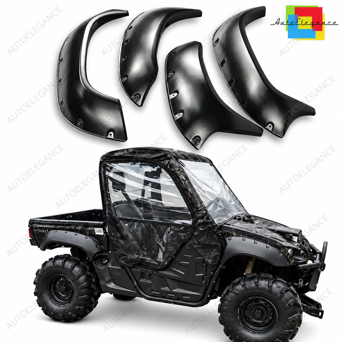 👉ART.11140 Kit passaruota larghi adatto per Yamaha Rhino 2002-2006👈