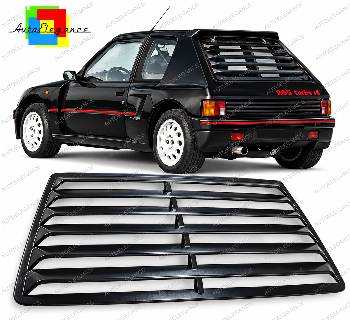 BODYKIT E36 + COUPE REAR LIGHTS WITH WHITE INDICATOR