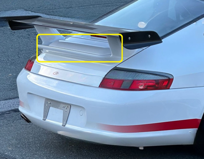 ❤️Spoiler per sollevamento PORSCHE 911 996 GT3❤️