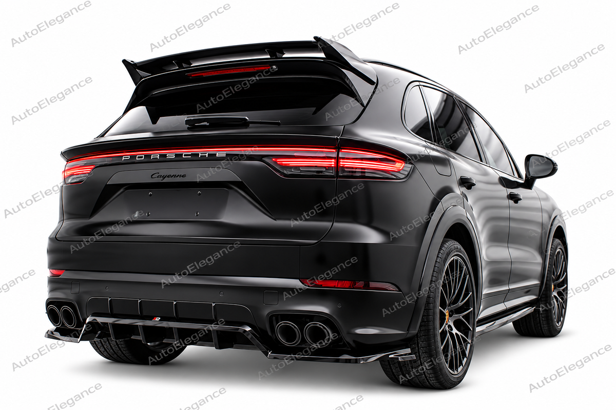 👉ART.10881 Splitter Posteriore adatto per Porsche Sport Design SUV Mk3 18-23👈