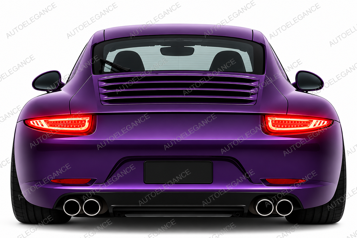 👉ART.2698 Fari Posteriori LED Vetro Trasparente Cromo Porsche 997 04-08👈