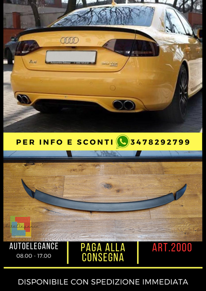✨SPOILER SUITABLE FOR Audi A4 B8 2007-2015 Sedan✨ 
