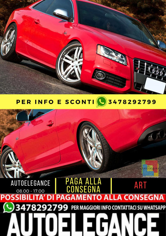 ✨MINIGONNE ADATTO PER AUDI A5 8T 8F COUPE CABRIO SPORTBACK (2007-2016) STILE S5✨