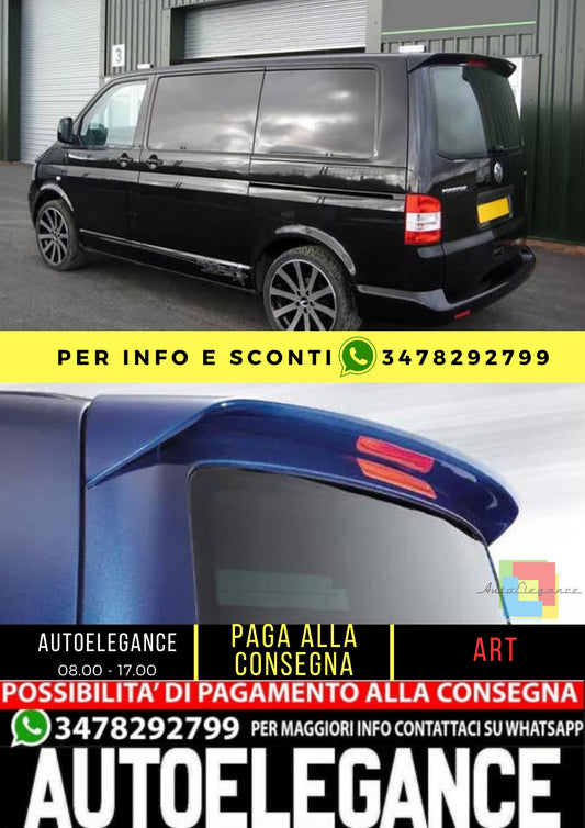 🤩REAR SPOILER SUITABLE FOR VW T5 ( 2003-2015 )🤩 
