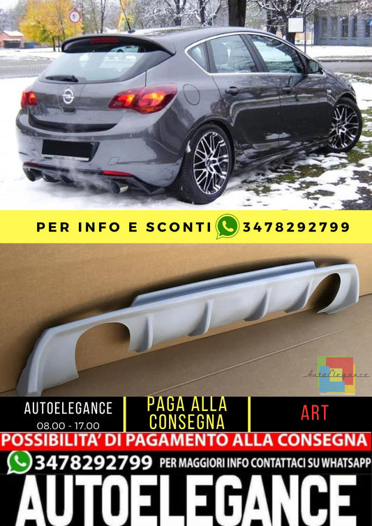 🌌KIT DIFFUSORI ADATTO PER OPEL ASTRA J ( 2009-2012 )🌌