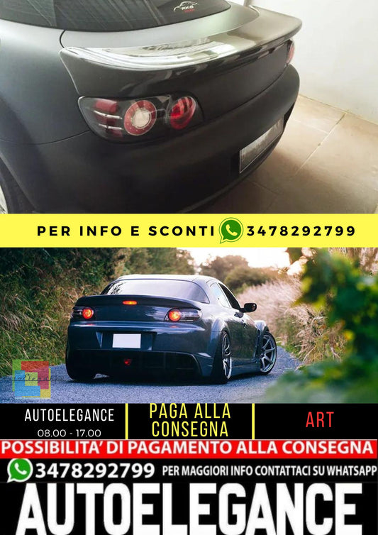 🤩KIT SPOILER ADATTO PER  MAZDA RX-8 ( RX8 ) 🤩