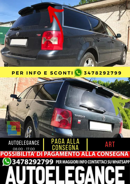 🔥KIT  SPOILER ADATTO PER VW PASSAT B5 B5.5 3B 3BG STATION (1996-2005)🔥