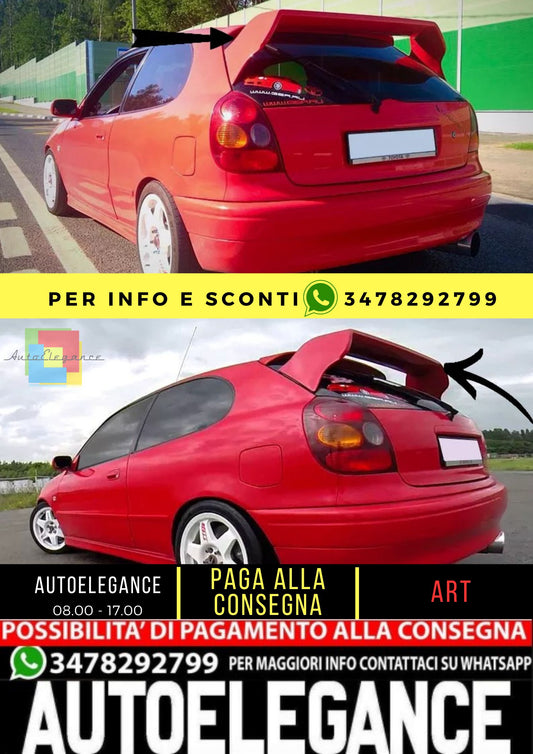 ⭐KIT SPOILER ADATTO PER TOYOTA COROLLA E11⭐