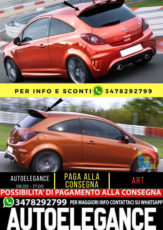🌌KIT SPOILER ADATTO PER OPEL CORSA D SPORT STILE🌌