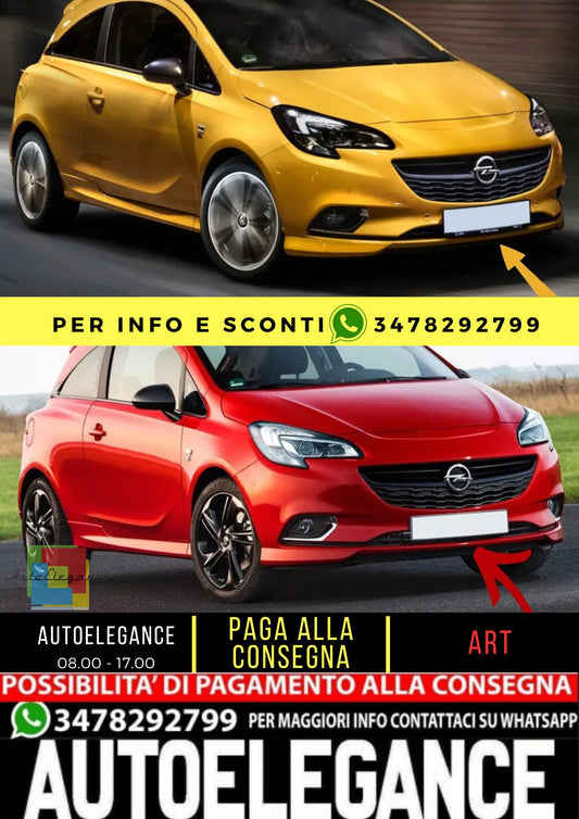 ⭐KIT PARAURTI ADATTO PER OPEL CORSA E ( 2014-2019 )⭐