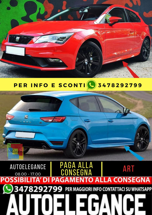 💖KIT MINIGONNE ADATTO PER SEAT LEON 5F💖
