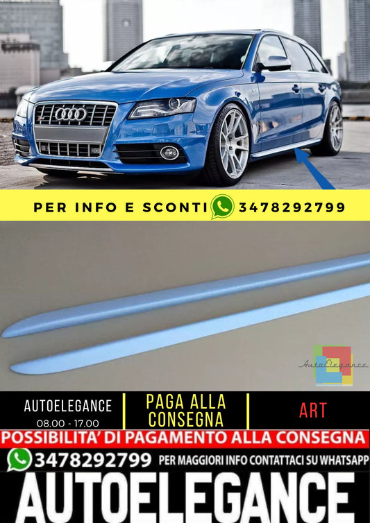🔥KIT MINIGONNE ADATTO PER AUDI A4 B8🔥
