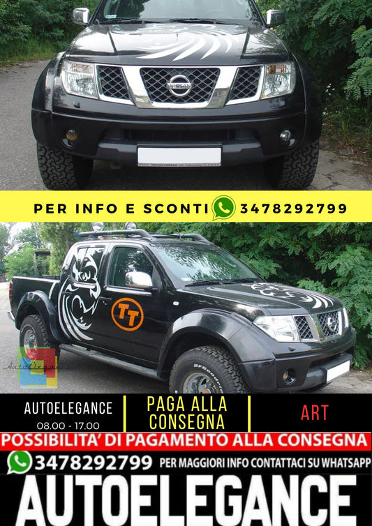 😎KIT 4 PARAFANGHI ADATTO PER NISSAN NAVARA D40 ( 2005-2010 )😎