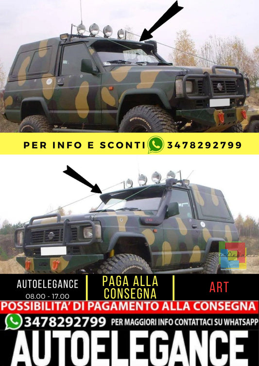 💯SPOILER PARABREZZA / DEFLETTORE ADATTO PER NISSAN PATROL GR GQ ( Y60 )💯