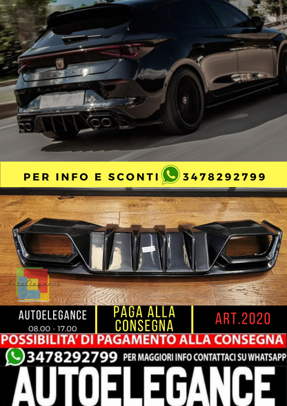 ✨✨2020 Gloss Black Diffuser Suitable for Cupra Leon 2020+✨✨