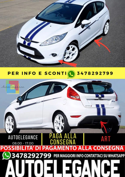 🤍BODYKIT SUITABLE FOR FORD FIESTA 7 ZETEC S STYLE ( 2008-2012 )🤍