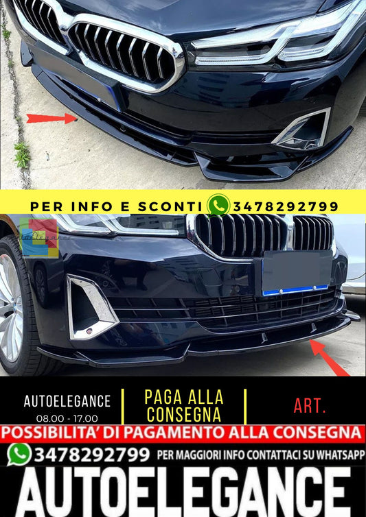 🤩SPLITTER ADATTO PER BMW Serie 5 G30 LCI (Facelift)🤩