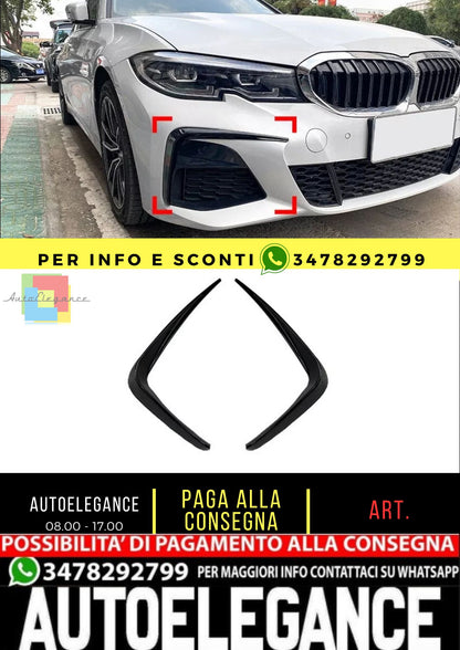AERO FLAPS ADATTO PER BMW 3 G20 G21 pre-LCI 2019-2022