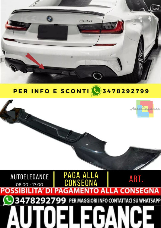 DIFFUSORE ADATTO PER BMW SERIE 3 G20