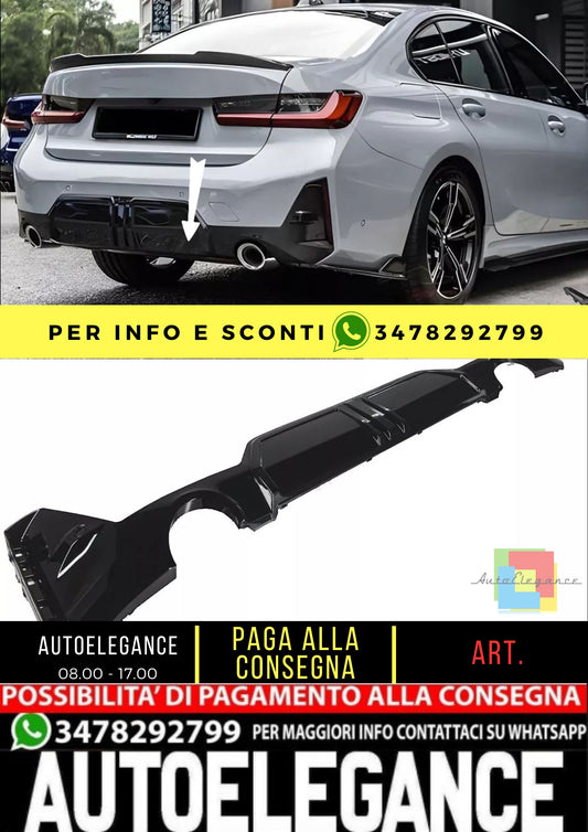 DIFFUSOR KIT SUITABLE FOR BMW 3 SERIES G20 / G21 M 
