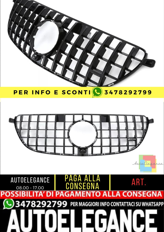 💯Griglia sportiva Panamericana GT per Mercedes W166 C292 GLE 63AMG 2015-2018💯
