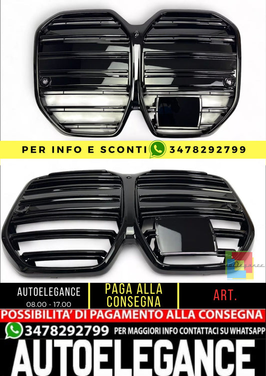 💥GLOSS BLACK SPORT GRILLE SUITABLE FOR BMW SERIES i4 G26i GRAN COUPE💥 