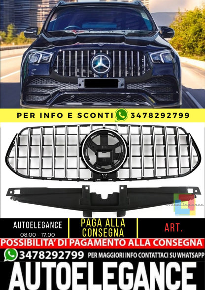 🔥PANAMERICANA sports grille SUITABLE FOR Mercedes V167 GLE AMG GT OPTIK🔥 
