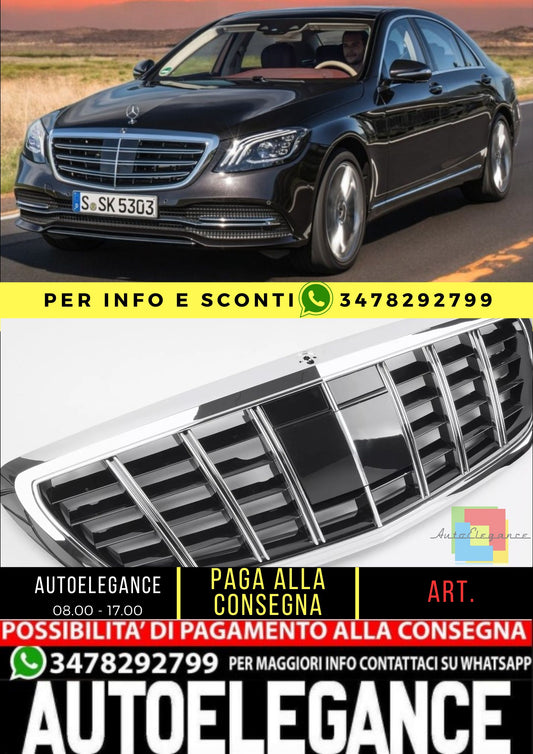💙Griglia Sport Panamericana GT adatta per Mercedes W222 Classe S💙