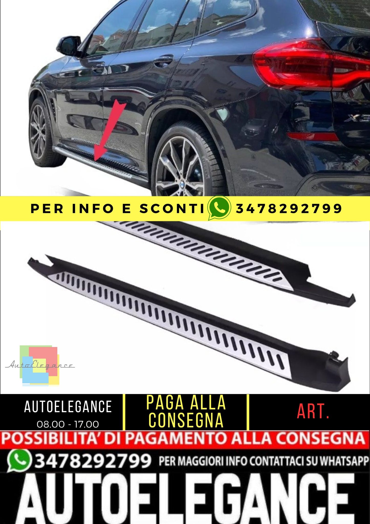 🤍Pedane adatto per  BMW X3 G01 X4 G02🤍
