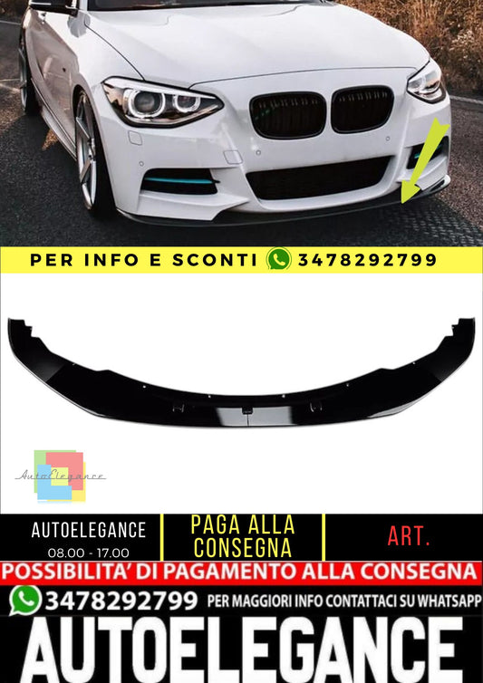Splitter Adatto per BMW Serie 1 F20 F21