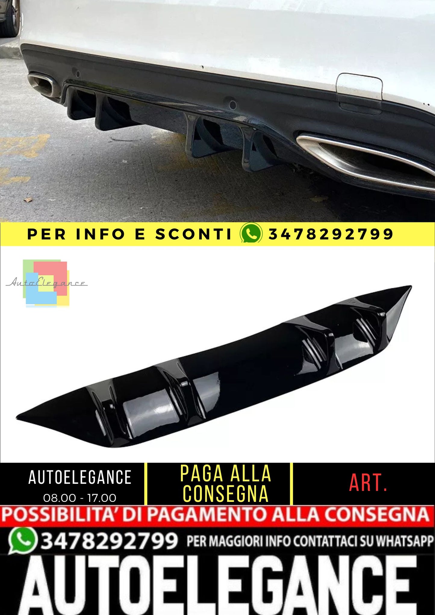 Diffusore Adatto Per  Mercedes W205