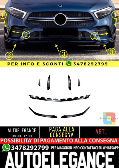 ✨Aero Flaps Adatto per MERCEDES W177 CLASSE A AMG Line✨