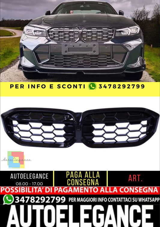 ✨Griglia rene compatibile con griglia a diamante BMW serie 3 G20 LCI✨