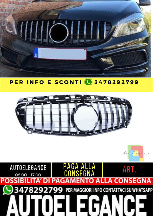 🔥Griglia compatibile con Mercedes-Benz W176 Classe A cromata🔥