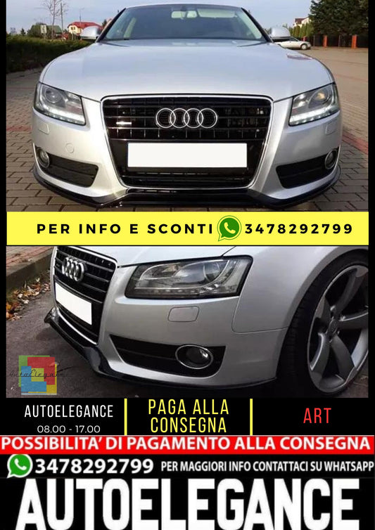 🤩KIT SPLITTER ADATTO PER AUDI A5 S-LINE 2007-2011🤩