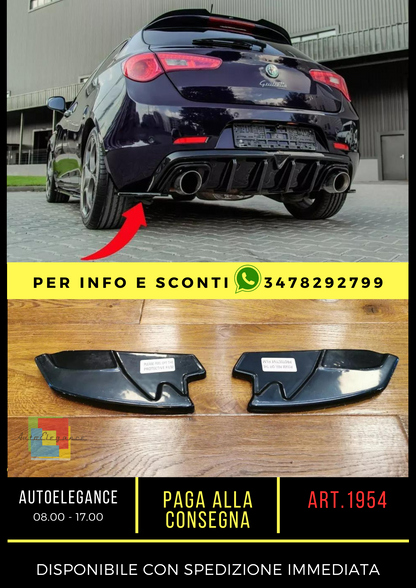 💎FLAP DIFFUSER SUITABLE FOR GIULIETTA GLOSSY BLACK💎