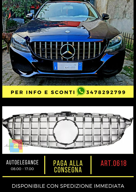 ✨Griglia radiatore Sport Panamericana GT adatta per Mercedes W205 pre-lifting✨