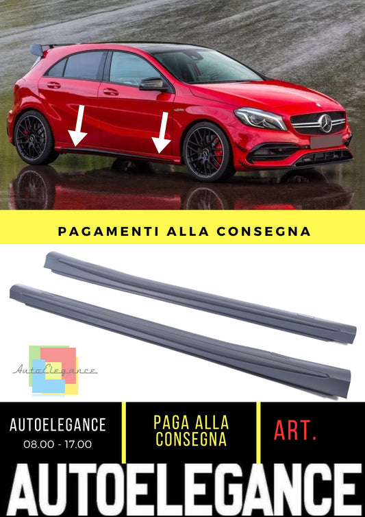 AMG Look Side Skirt Set for Mercedes A-Class (W176) CLA (W117)