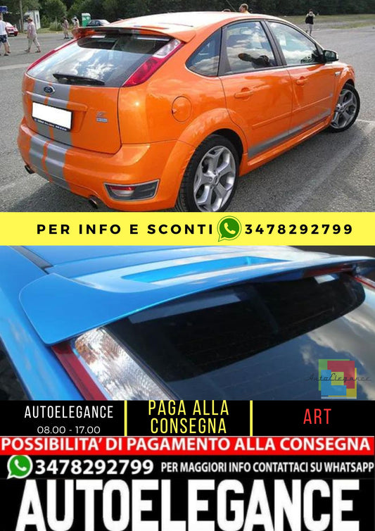 💥KIT SPOILER ADATTO PER FORD FOCUS 2 STYLE ST ( 2004-2010 )💥