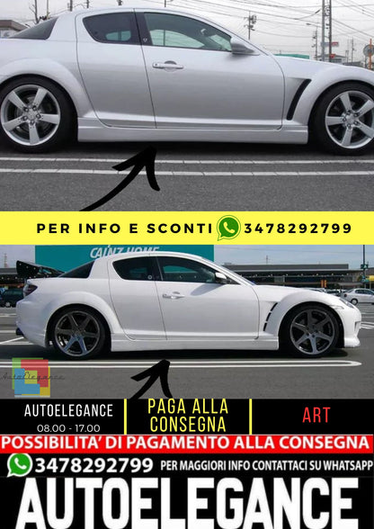 🌻KIT MINIGONNE ADATTO PER MAZDA RX-8 ( RX8 RX 8 )🌻
