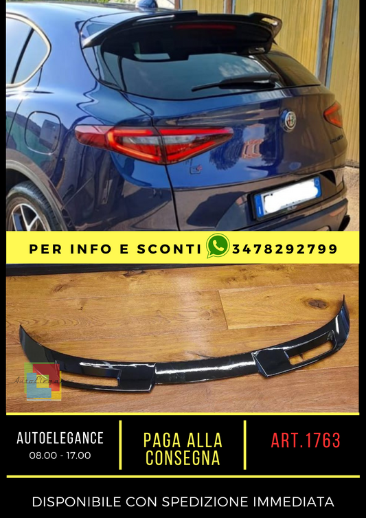 ✨SPOILER SUITABLE FOR STELVIO 2016-2022 GLOSSY BLACK✨ 